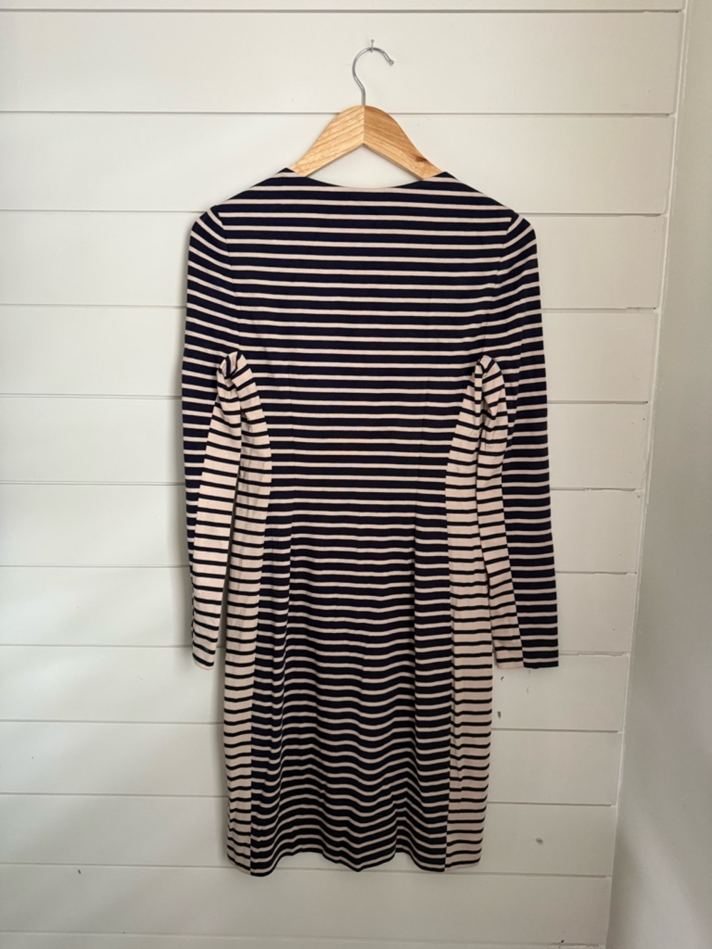 Tory Burch Callan Striped Long Sleeve Dress - Picture 4 of 6